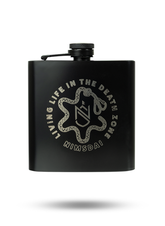 Hip Flask Rope and Shield