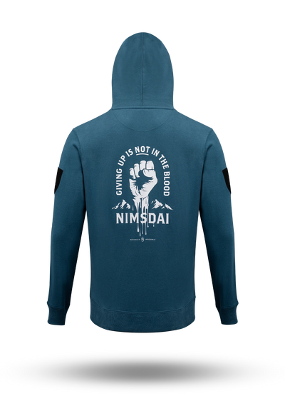Giving Up Is Not In The Blood Hoodie